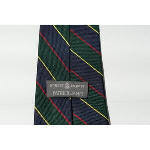 Patrick James Tie Men's Green Navy Red